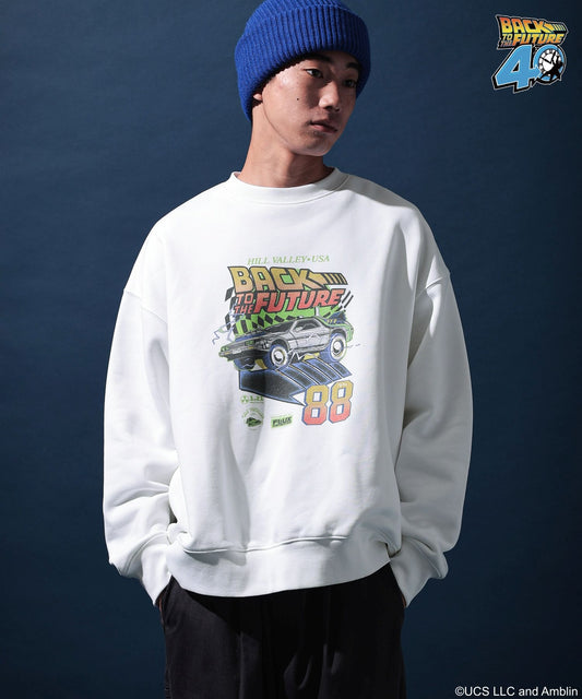 【niko and...】回到未來聯名款 長袖印花大學T