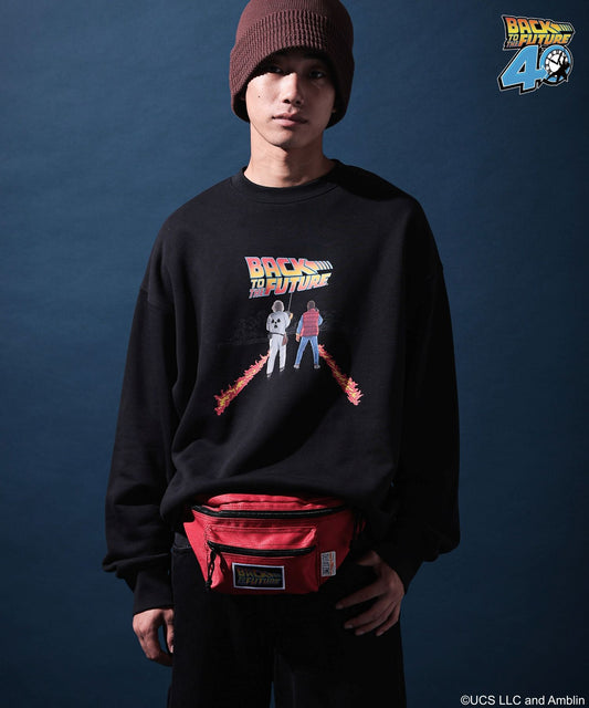 【niko and...】回到未來聯名款 長袖印花大學T