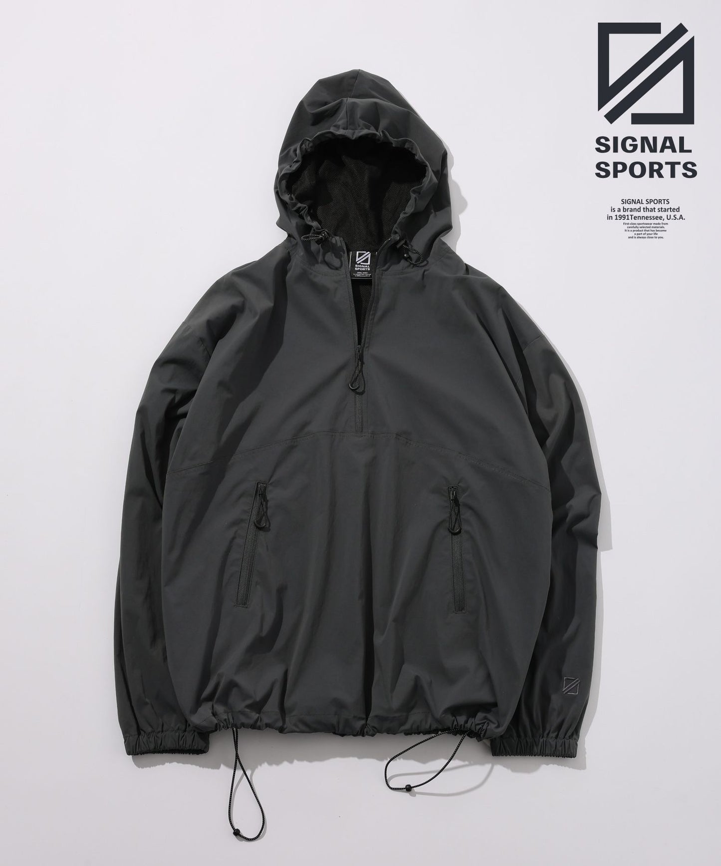 【RAGEBLUE】 SIGNAL SPORTS獨家聯名 尼龍連帽休閒運動風外套