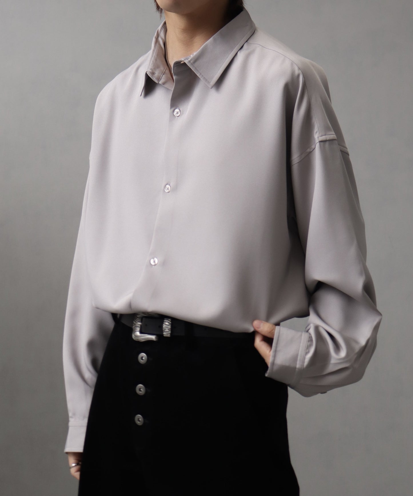 【Art re A】 welise 高質感厚磅垂墜寬鬆襯衫