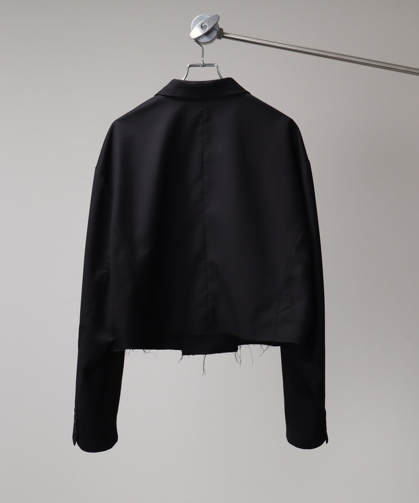 【Art re A】welise 自然毛邊仿舊短版西裝外套