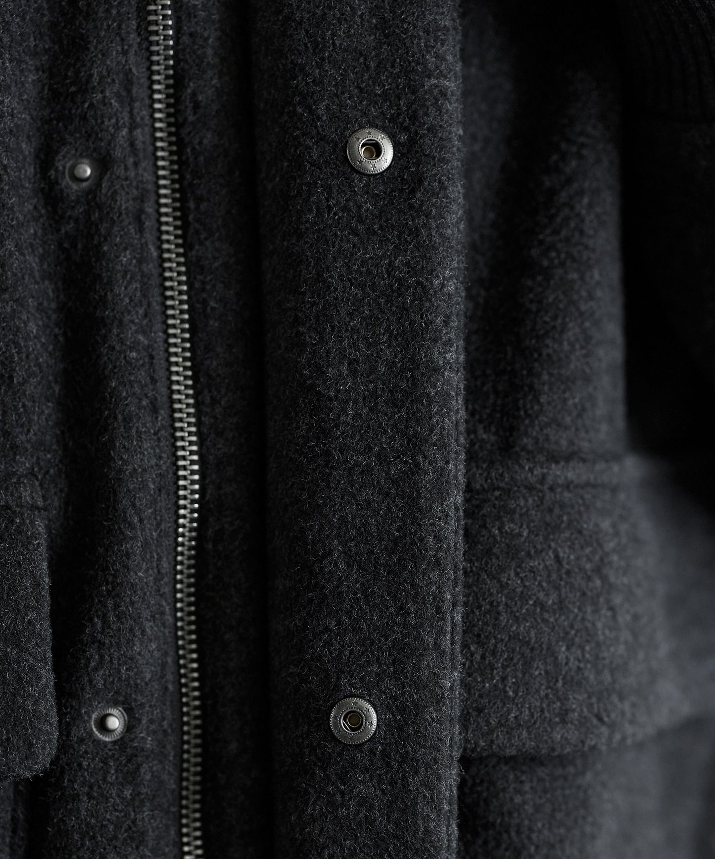 【ASTRONOMY】ETELIO 羊毛混紡梅爾頓立領夾克