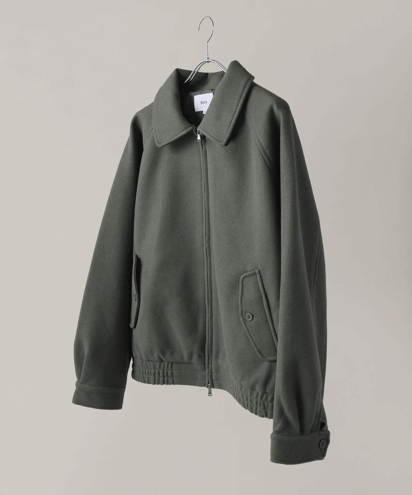 【ASTRONOMY】Bleme 雙向拉鍊拉格蘭袖立領外套