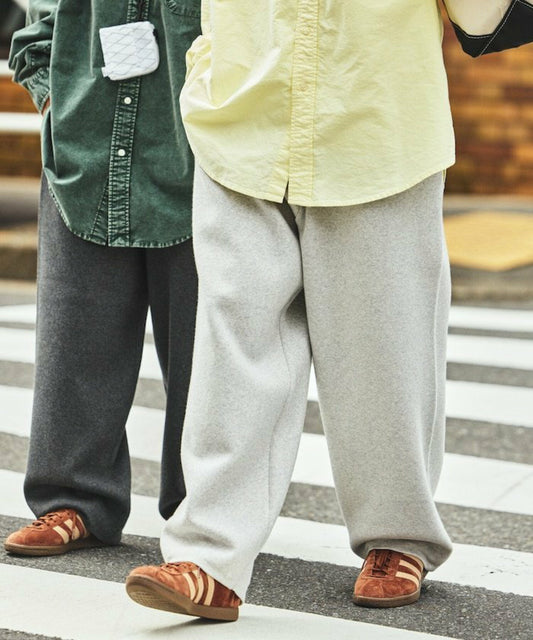 【FREAK’S STORE】街頭寬版休閒棉褲/防靜電設計/3色 日本預購