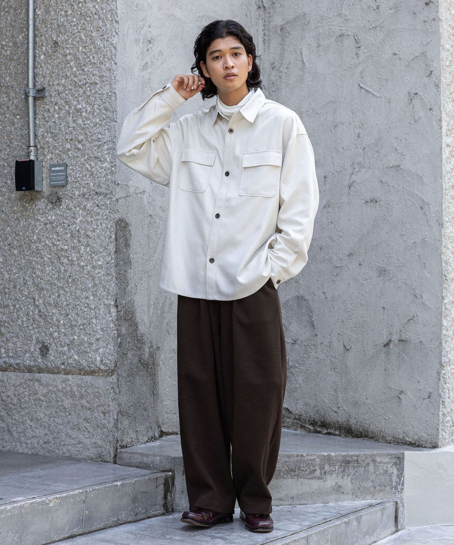 【RAGEBLUE】寬鬆錐形棉質休閒褲 棉褲