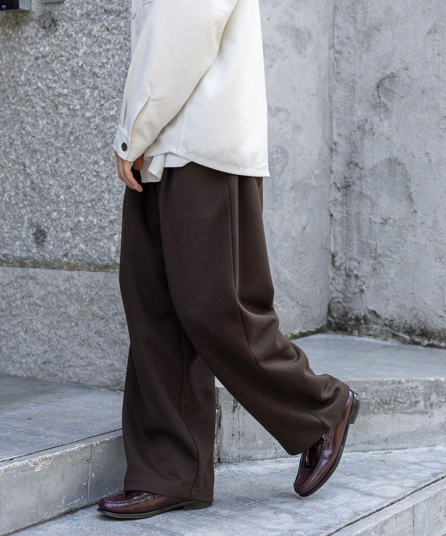 【RAGEBLUE】寬鬆錐形棉質休閒褲 棉褲