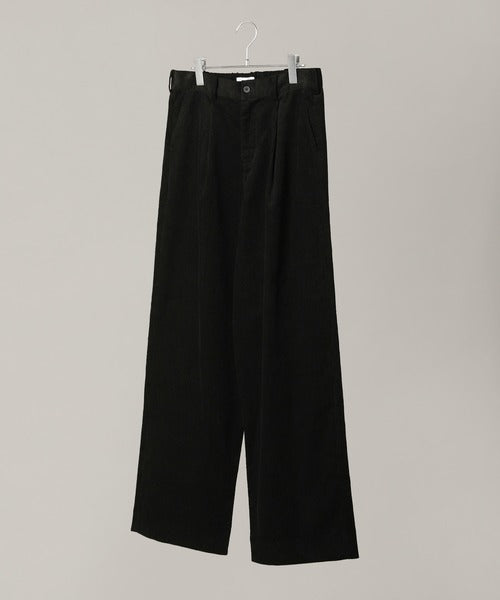 【ASTRONOMY】Bleme 經典厚磅燈芯絨寬版西裝長褲