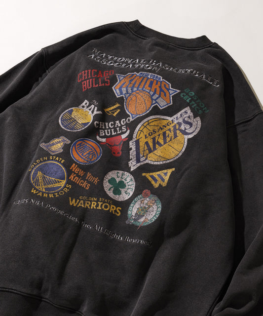 【FREAK’S STORE】NBA系列 復古球隊LOGO印花大學T