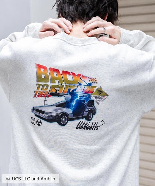 【Rocky Monroe】回到未來系列 Universal Studios 獨家聯名款 印花大學T