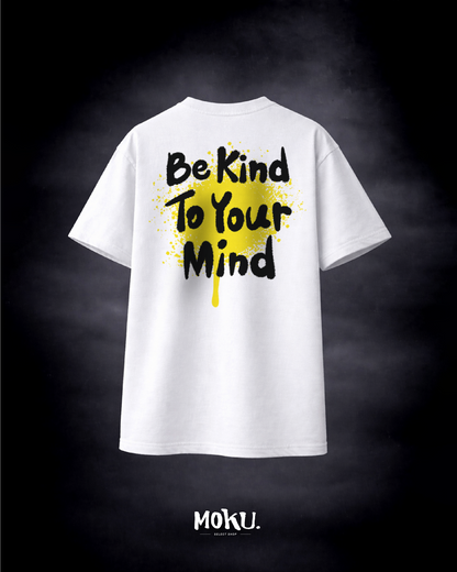 【MOKU.原創】Smile系列 街頭塗鴉風 微笑短T (白)