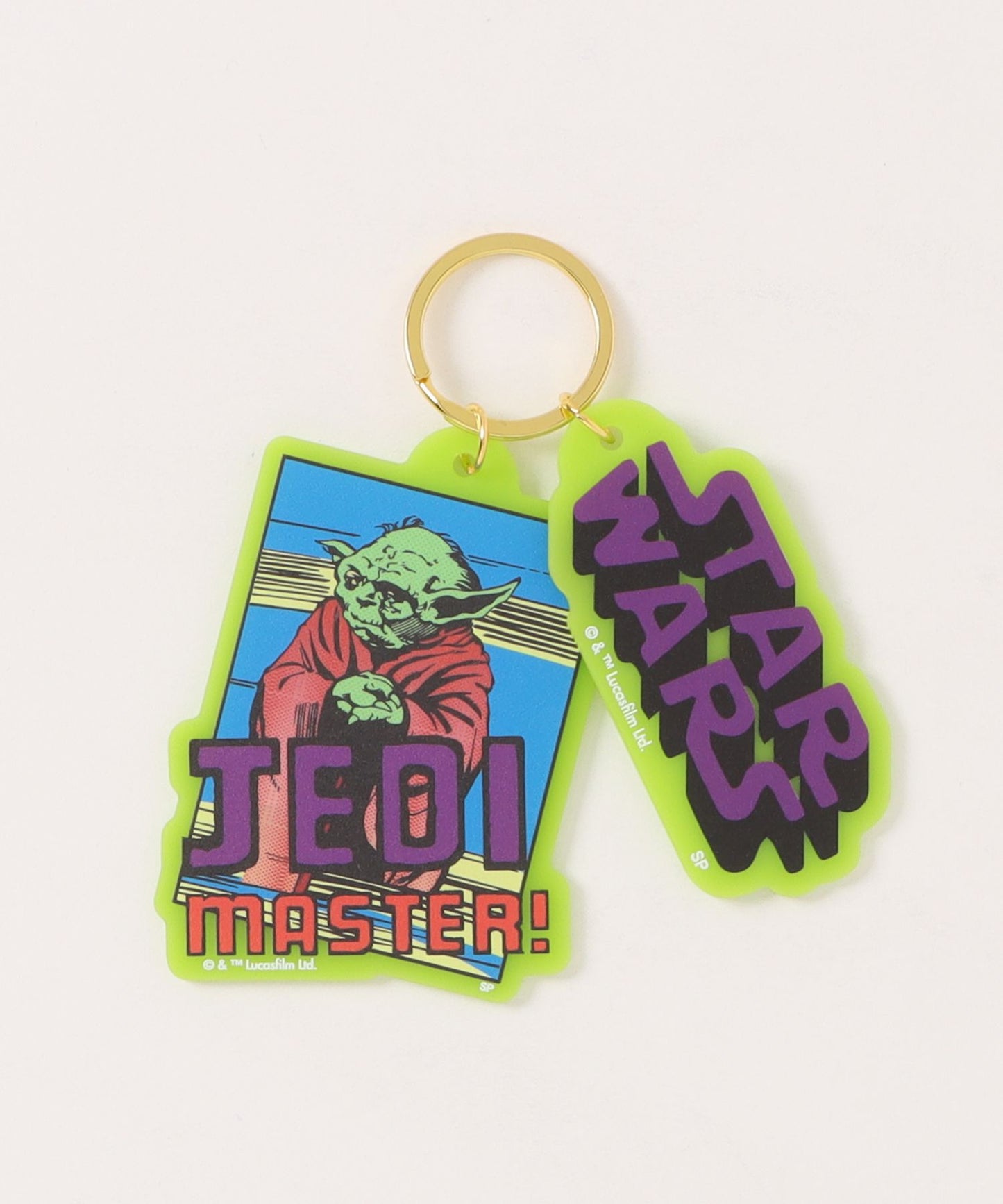 【Rendez-Vous】STAR WARS 星際大戰 漫畫版系列造型鑰匙圈 / 尤達大師