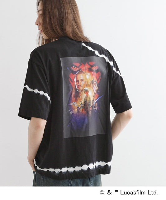 【tk.TAKEO KIKUCHI】STAR WARS 星際大戰 光劍光束渲染印花 T恤 短T