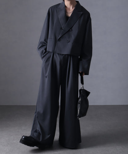 【Art re A】welise 自然毛邊仿舊短版西裝外套