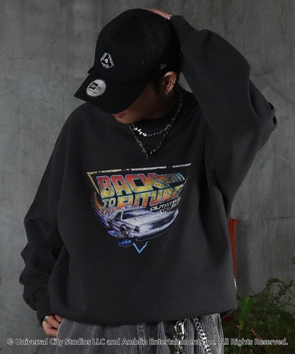 【CONFIRM】回到未來系列 ILL’S 復古風電影印花大學T 日本預購