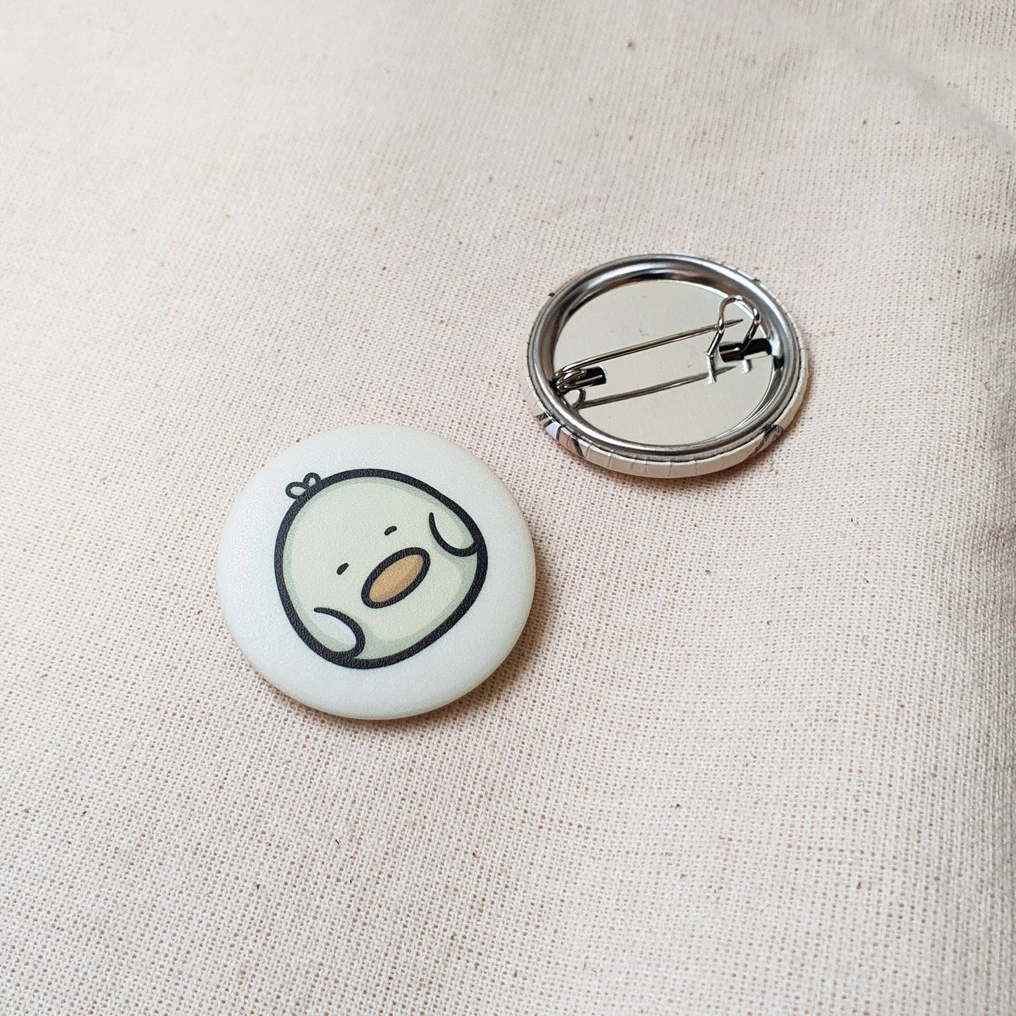 【武士汪汪】插畫商品 胸針(小)-居仔