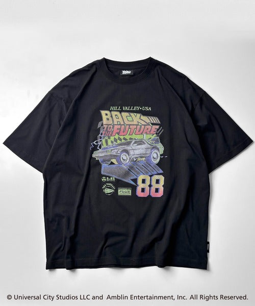 【CONFIRM】回到未來系列 ILL’S 復古風電影88英里印花短袖T恤 日本預購
