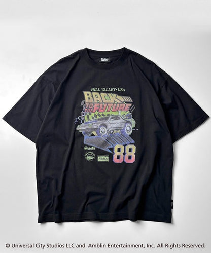 【CONFIRM】回到未來系列 ILL’S 復古風電影88英里印花短袖T恤 日本預購