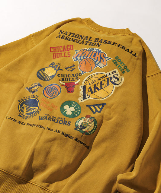 【FREAK’S STORE】NBA系列 復古球隊LOGO印花大學T