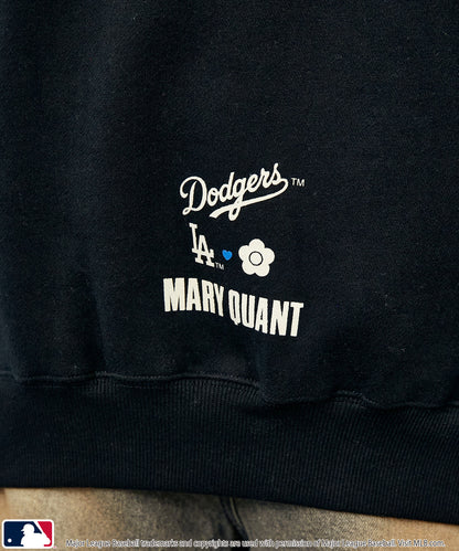 【PUBLUX】MLB × MARY QUANT 聯名款 LOGO刺繡內刷毛厚挺帽T 日本預購