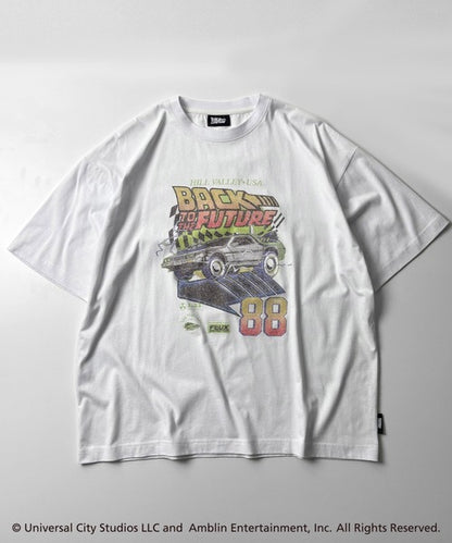 【CONFIRM】回到未來系列 ILL’S 復古風電影88英里印花短袖T恤 日本預購