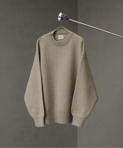 【Art re A】welise 雙層領寬版針織上衣 日本預購