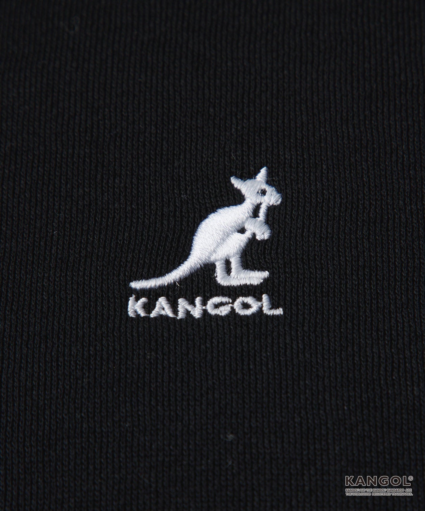 【MONO-MART】KANGOL刺繡LOGO寬版舒適 內刷毛 帽T