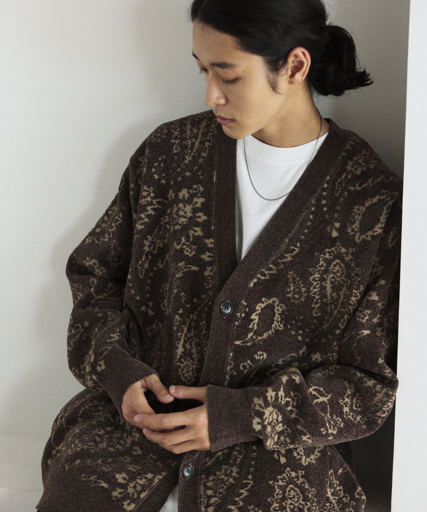 【FREAK’S STORE】質感復古佩斯利花紋開襟衫 日本預購