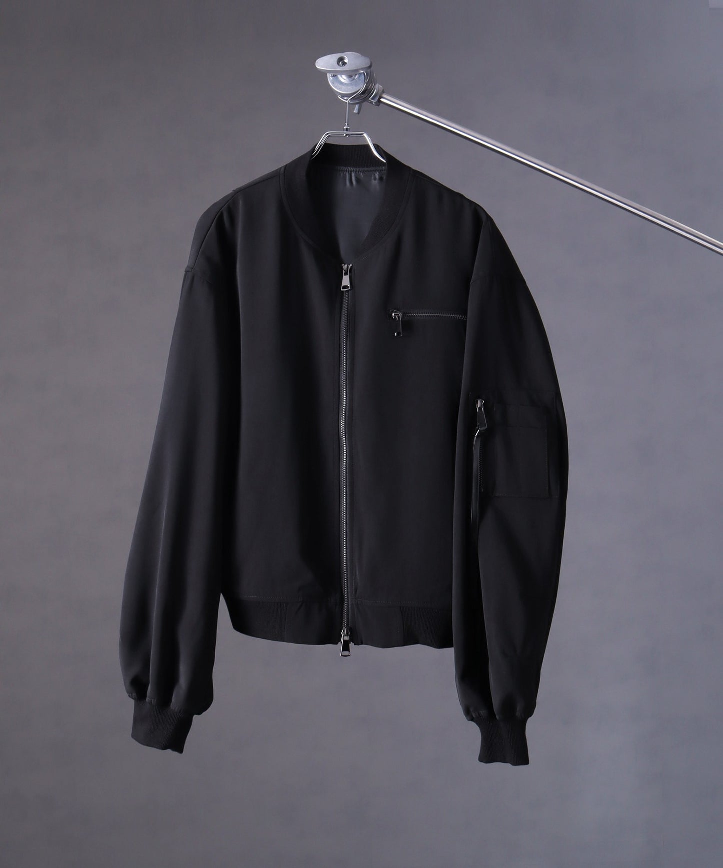 【Art re A】welise 質感寬袖短版 MA-1 飛行夾克