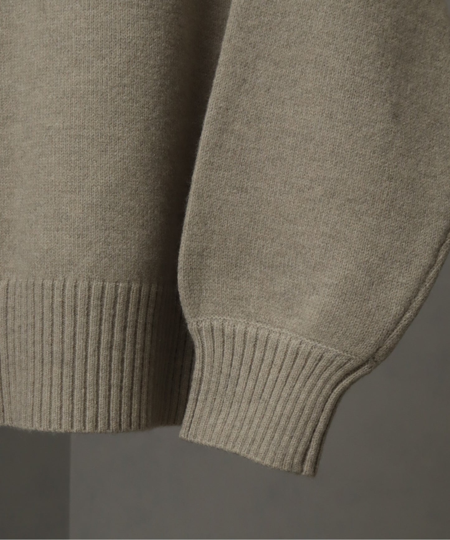 【Art re A】welise 雙層領寬版針織上衣 日本預購