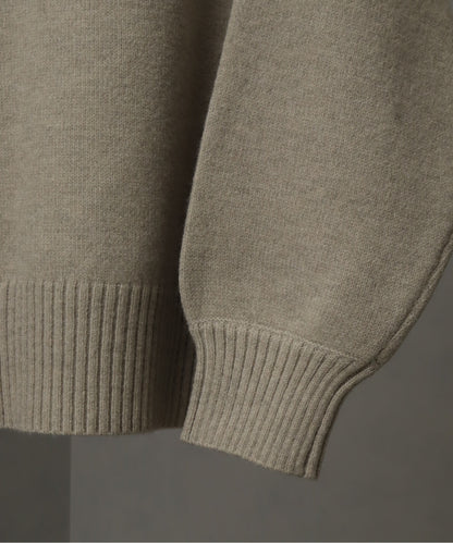 【Art re A】welise 雙層領寬版針織上衣 日本預購