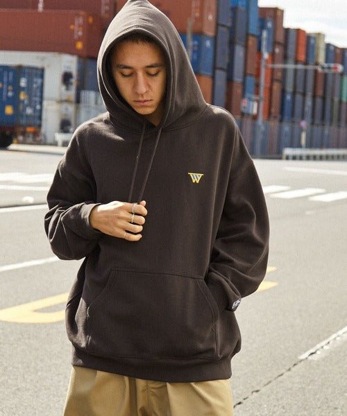 【MONO-MART】NBA系列 聯名款 復古風Warriors勇士隊刺繡印花帽T 日本預購