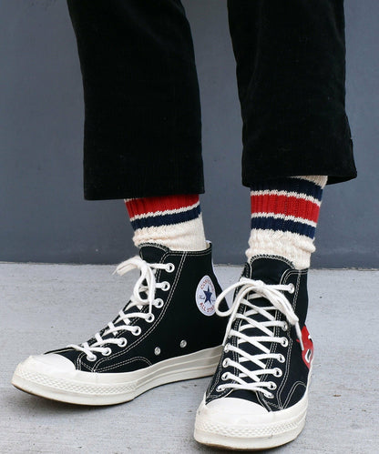 【Healthknit】3雙組 厚磅長筒襪