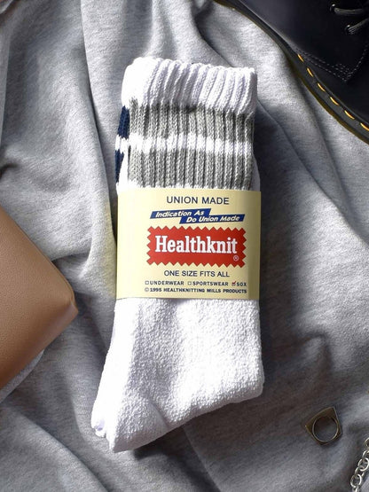 【Healthknit】3雙組 厚磅長筒襪