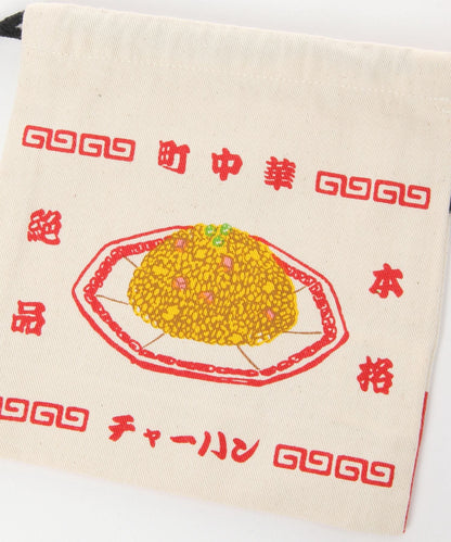 【niko and...】中華炒飯 復古束口小袋／束口收納袋