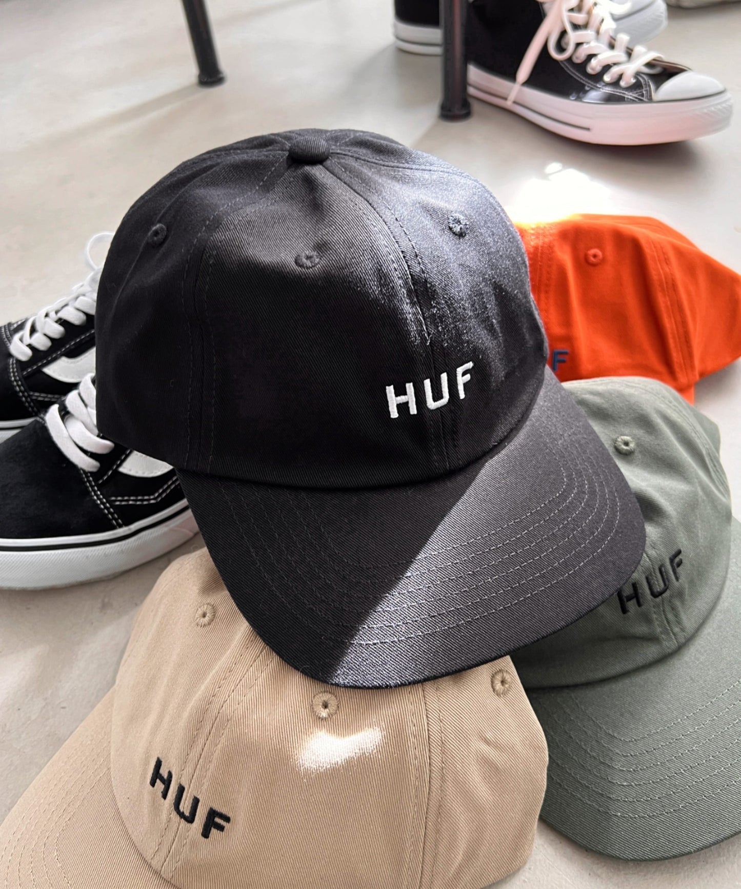 【HUF】6 PANEL OG 彎帽簷棒球帽 鴨舌帽