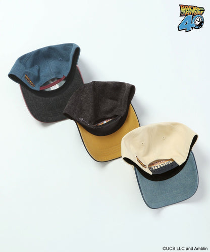 【niko and...】回到未來聯名款 復古鴨舌帽 五分割帽