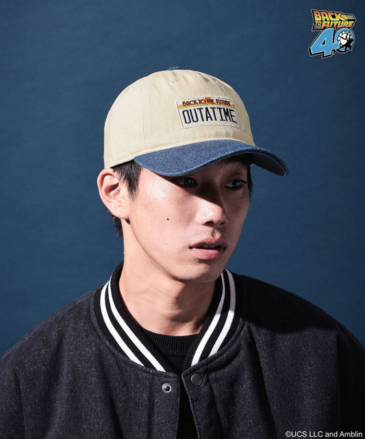 【niko and...】回到未來聯名款 復古鴨舌帽 五分割帽