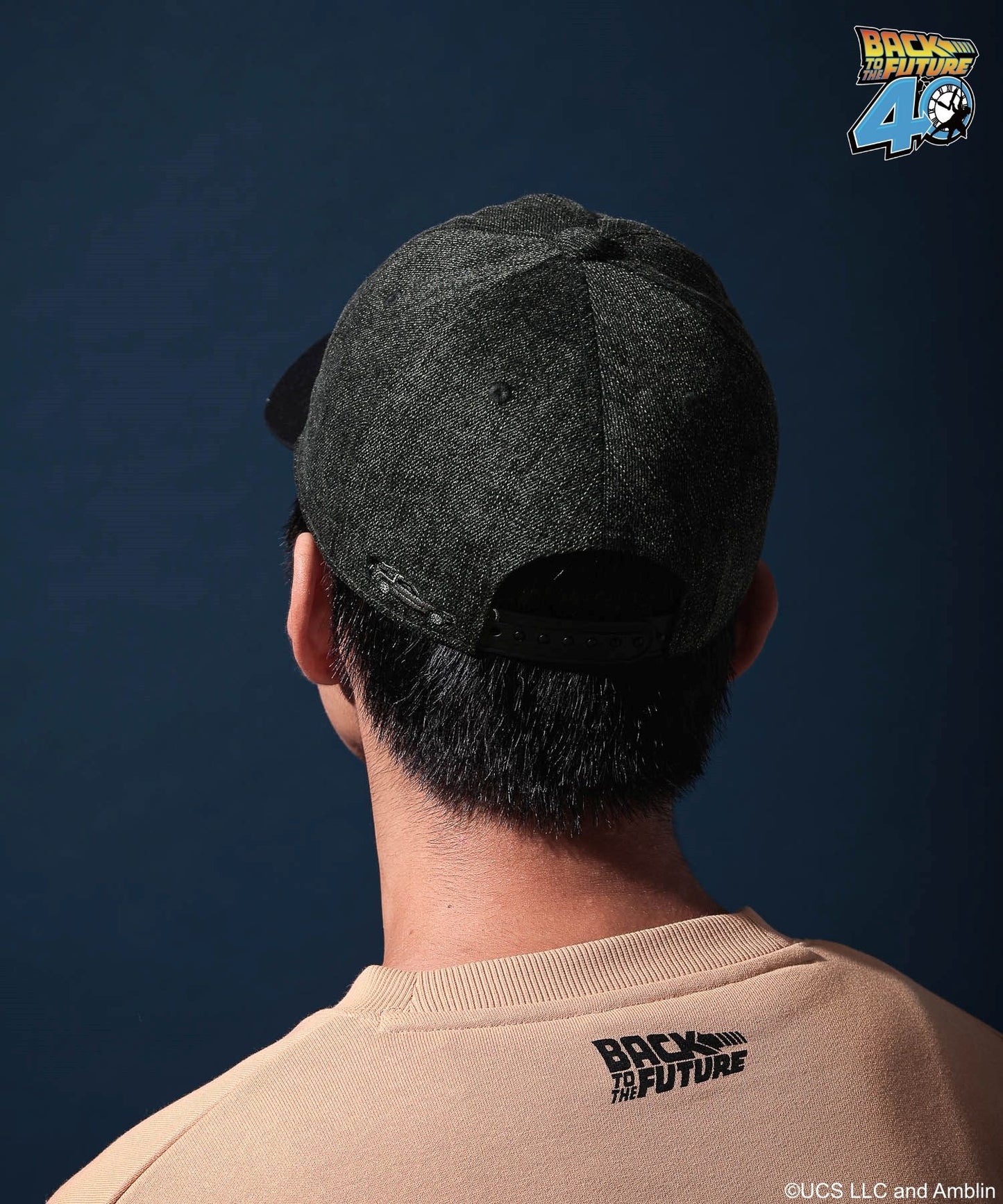 【niko and...】回到未來聯名款 復古鴨舌帽 五分割帽