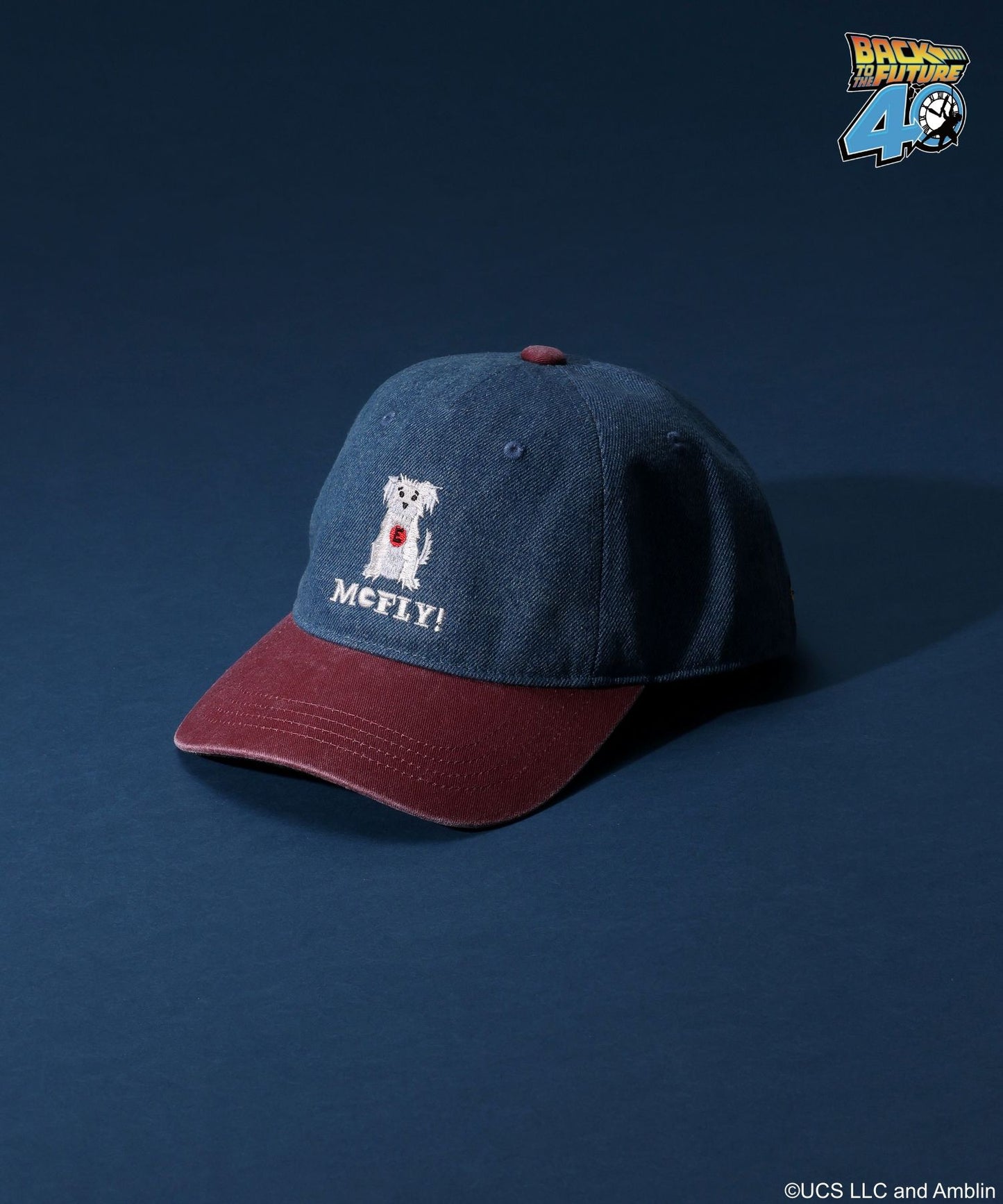 【niko and...】回到未來聯名款 復古鴨舌帽 五分割帽