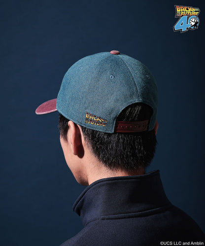 【niko and...】回到未來聯名款 復古鴨舌帽 五分割帽