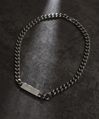 【Art re A】ELLUV LOGO刻印不鏽鋼鍊條項鍊