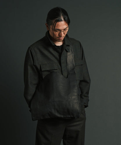 【レザーバッグ REN】HALLIE 皮革肩背包 L