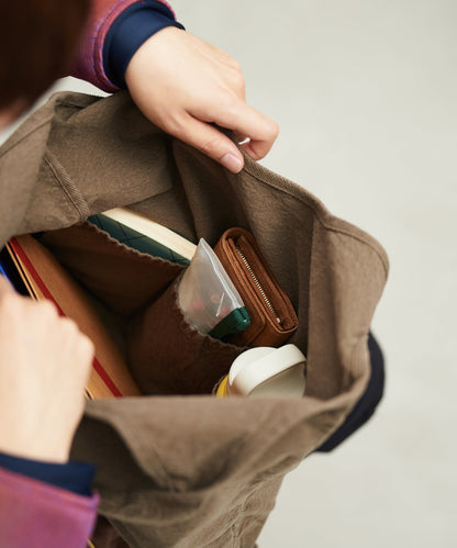 【レザーバッグ REN】Metro carry Logwood 京黑染都市肩背包 / NATURE DYE