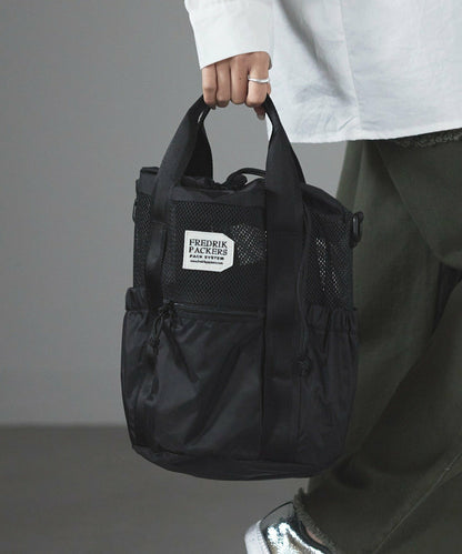 【FREDRIK PACKERS】Column Tote 黑色質感托特包