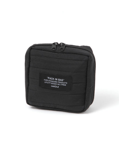 【LAKOLE】絎縫方形收納包