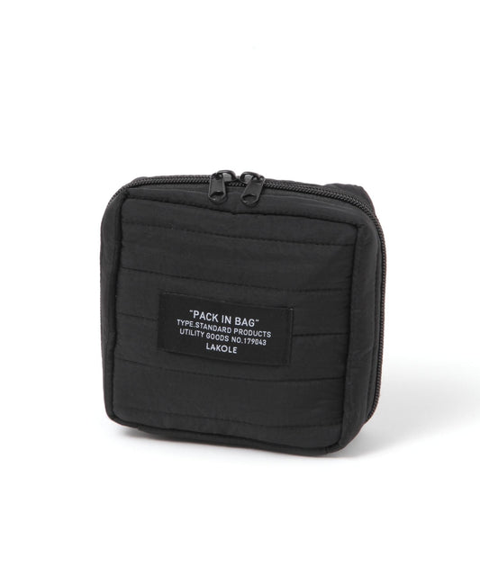 【LAKOLE】絎縫方形收納包