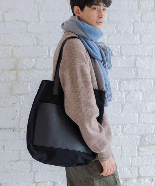 【LAKOLE】都會帆布托特包