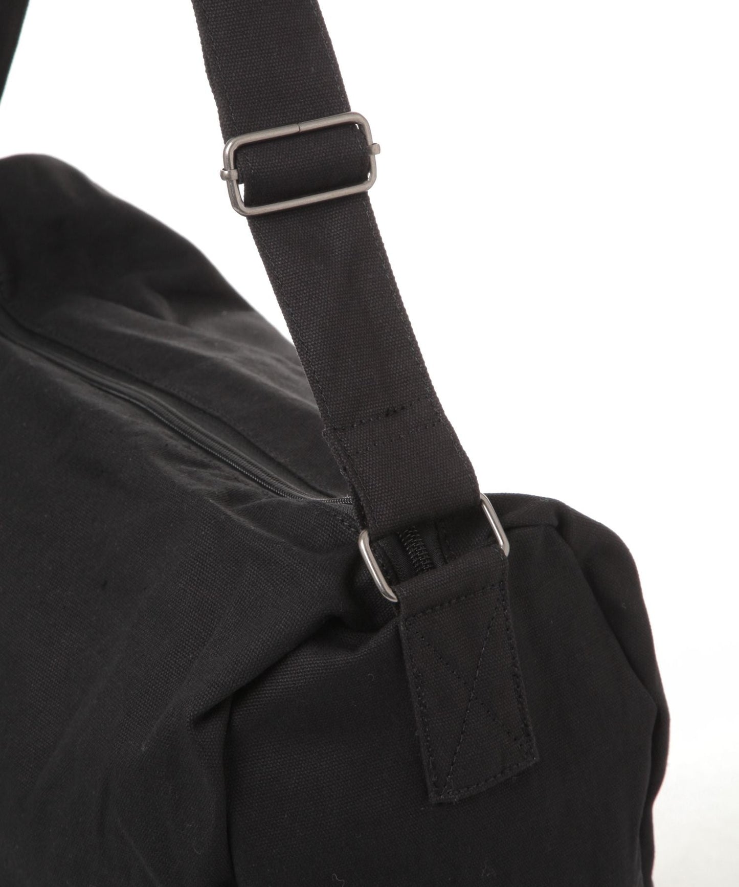 【LAKOLE】極簡帆布筒型肩斜背包 大容量