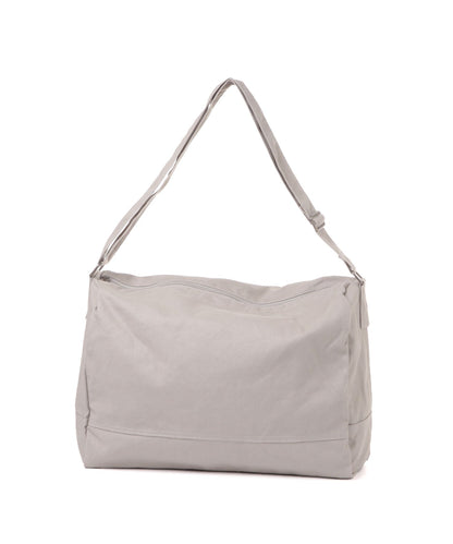 【LAKOLE】極簡帆布筒型肩斜背包 大容量