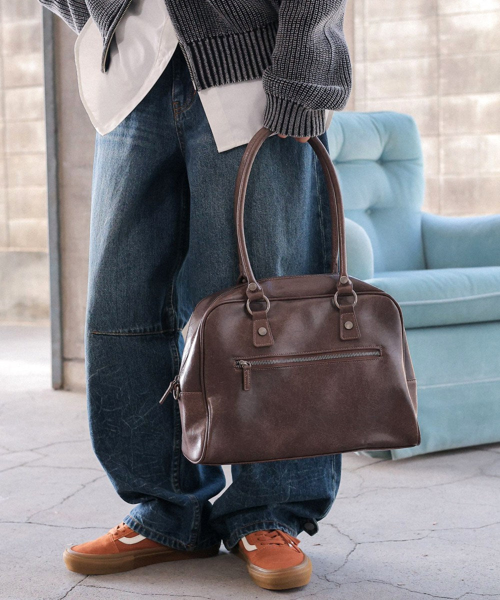 【PAGE BOY】現貨🔥 PBLIM系列 2WAY 兩用皮革波士頓包